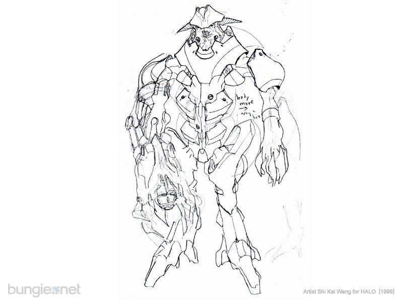Hunter concept art
