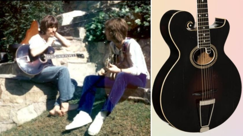 George HarrisonEric Clapton 1913 Gibson Pattie Style-0 Sunburst Archtop Acoustic Guitar