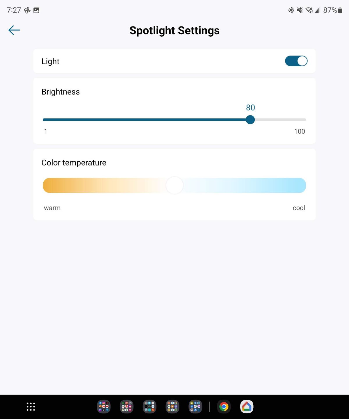 eufy Security app screenshots of SoloCam S40
