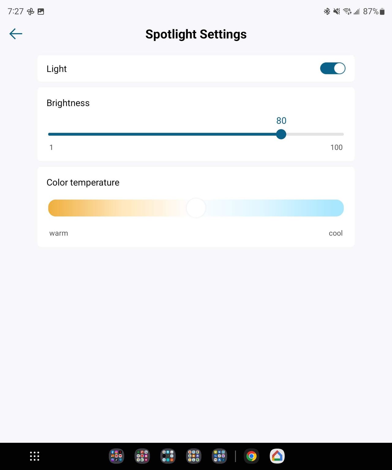 eufy Security app screenshots of SoloCam S40