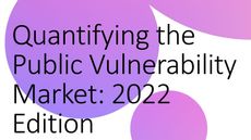 Whitepaper cover with title over solid purple circle graphics