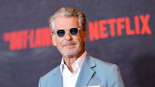 Pierce Brosnan at Netflix premiere