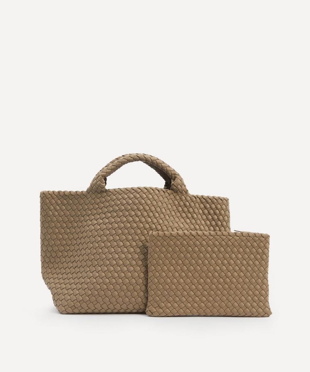 St. Barths Medium Woven Tote Bag Cashmere
