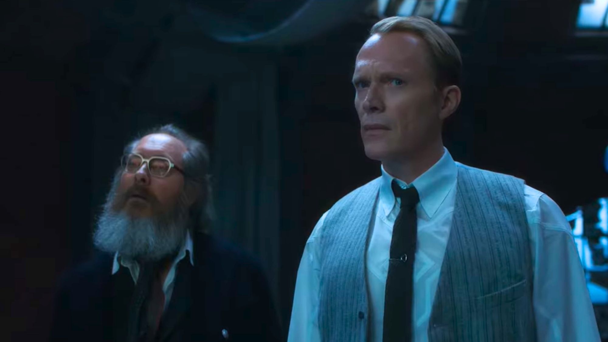 James Spader and Paul Bettany in VisionQuest.