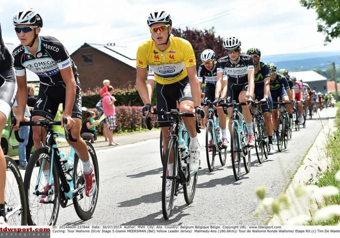 Gianni Meersman (Omega Pharma-Quick Step) during the final stage