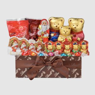 Lindt Christmas hamper full of chocolate