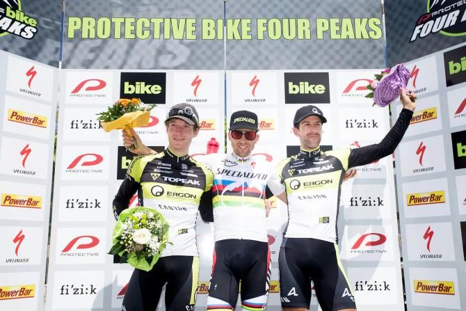 Overall men's podium