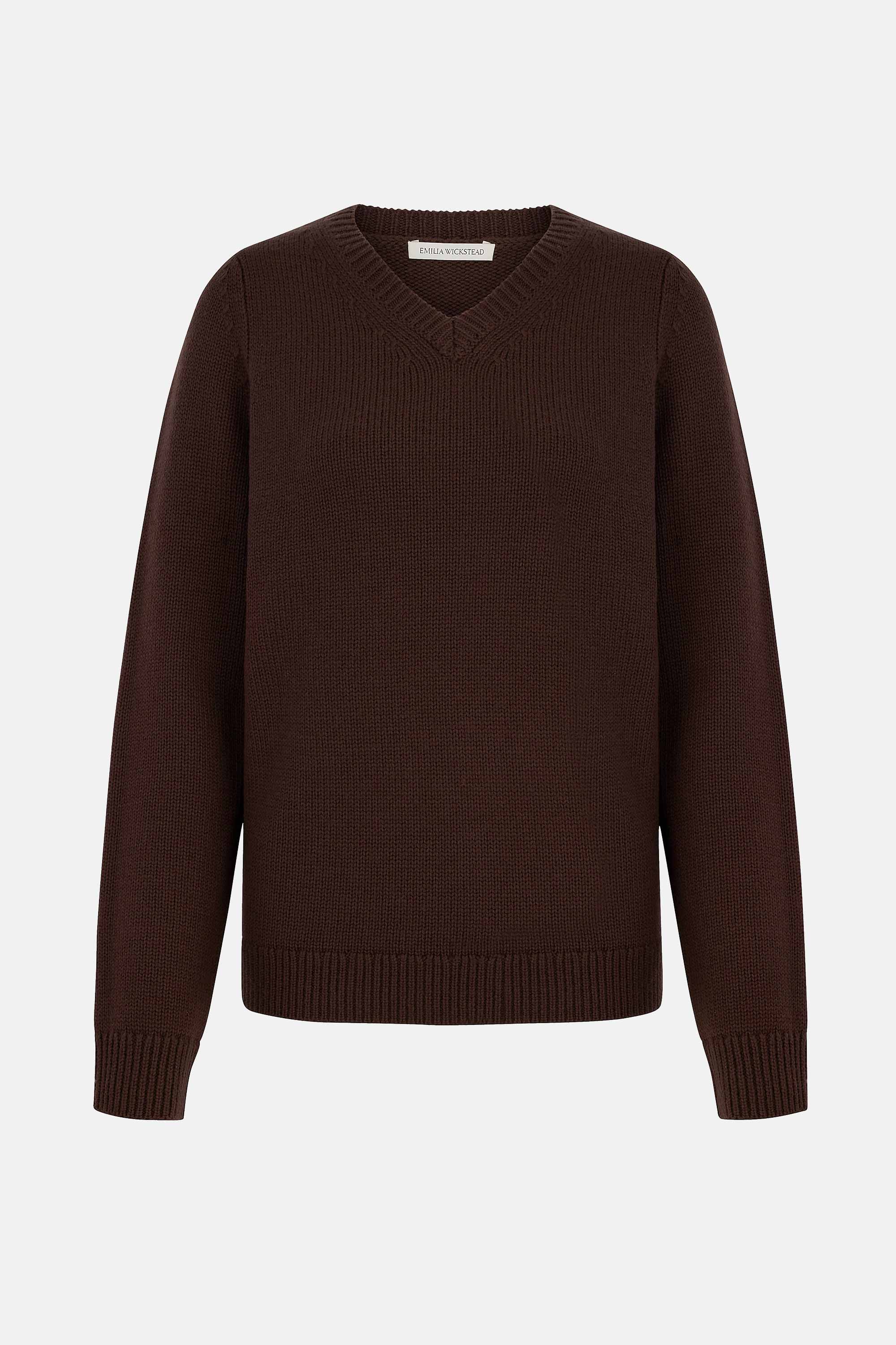 Pace Brown Knitted Jumper