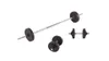 110lb adjustable barbell and dumbbell set