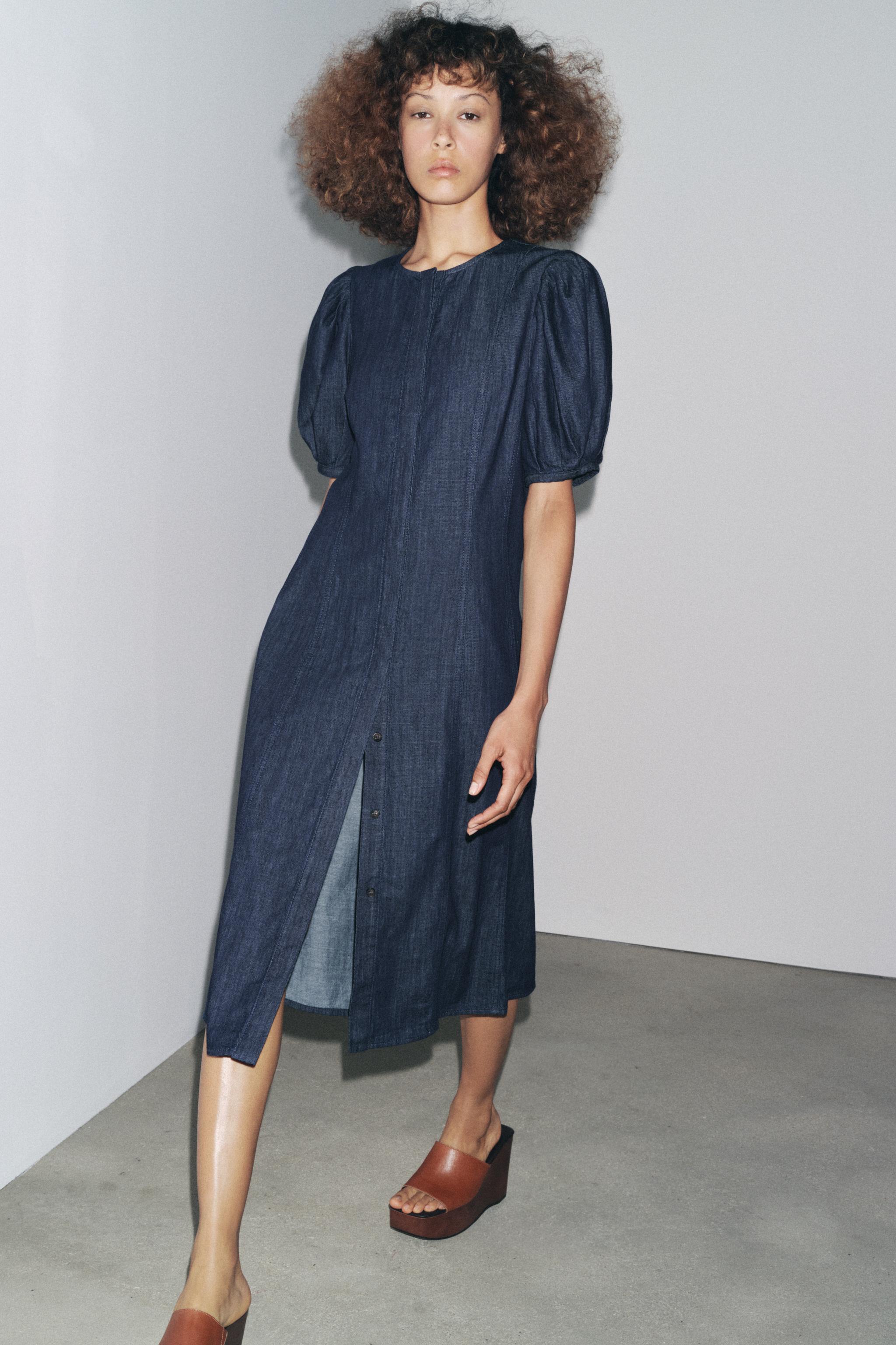 Zw Collection Denim Dress