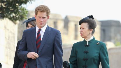 Princess Anne missed Prince Harry's christening