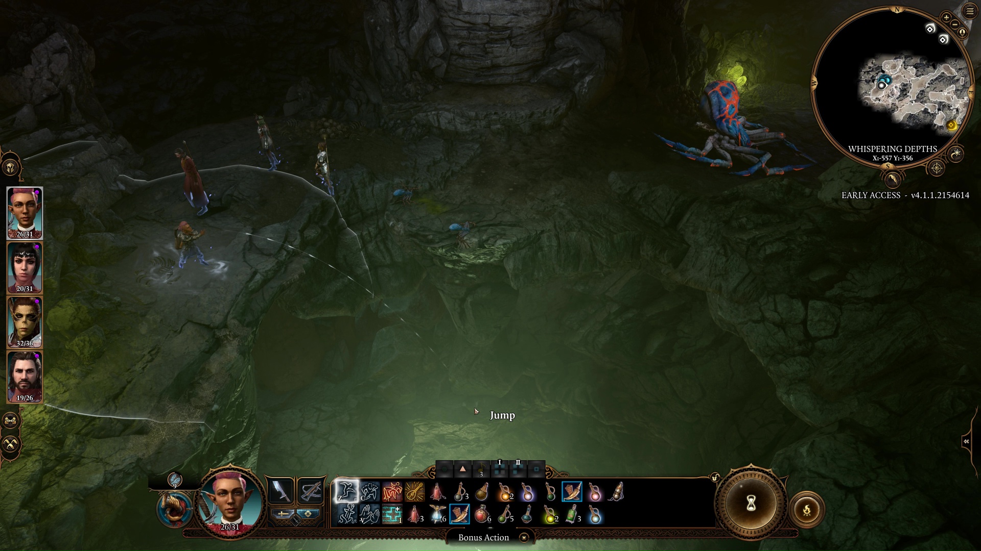 Baldur's Gate 3 w ciemności