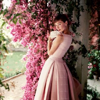 Pink, Dress, Shoulder, Clothing, Purple, Beauty, Spring, Gown, Lilac, Waist,