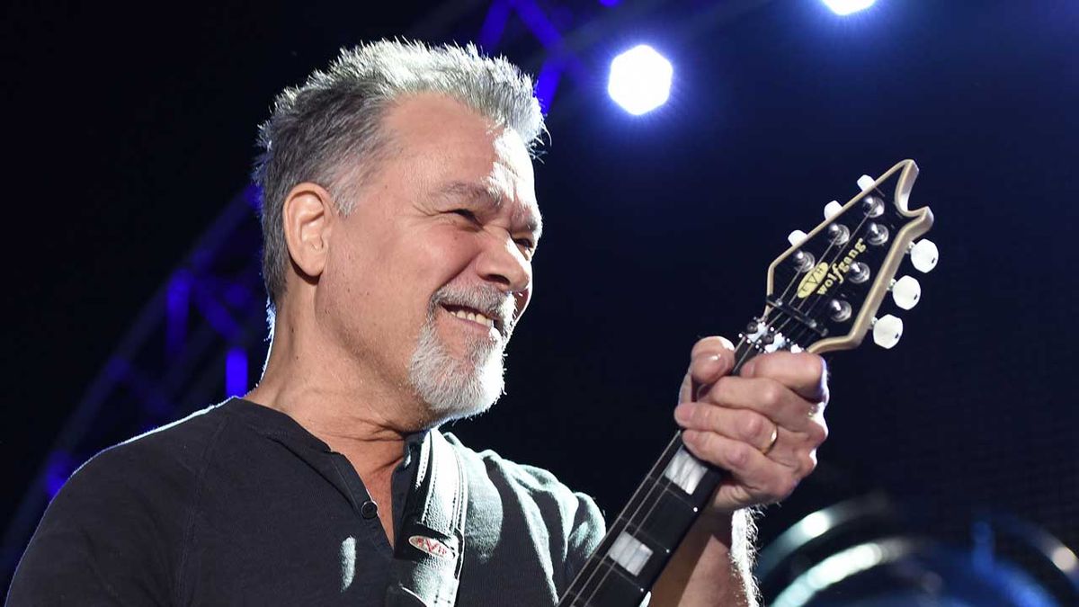 Eddie Van Halen onstage