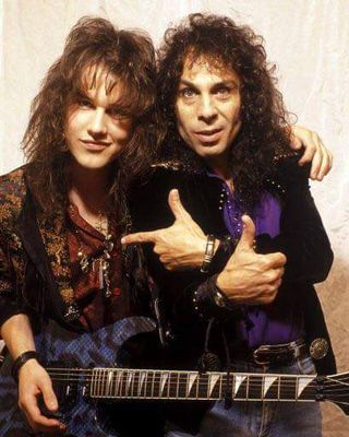 Ronnie James Dio and Rowan Robertson