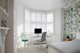 a bay window idea for a home office