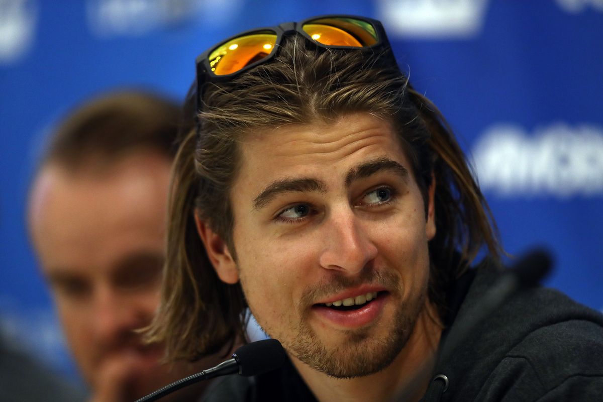 Peter Sagan at the 2017 Tour of California press conference
