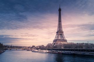 The Eiffel Tower at dusk - Top 10 Most Instagrammable Landmarks