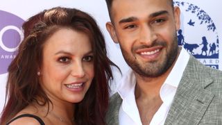 Britney Spears and Sam Asghari attend the 2019 Daytime Beauty Awards at The Taglyan Complex on September 20, 2019 in Los Angeles, California.