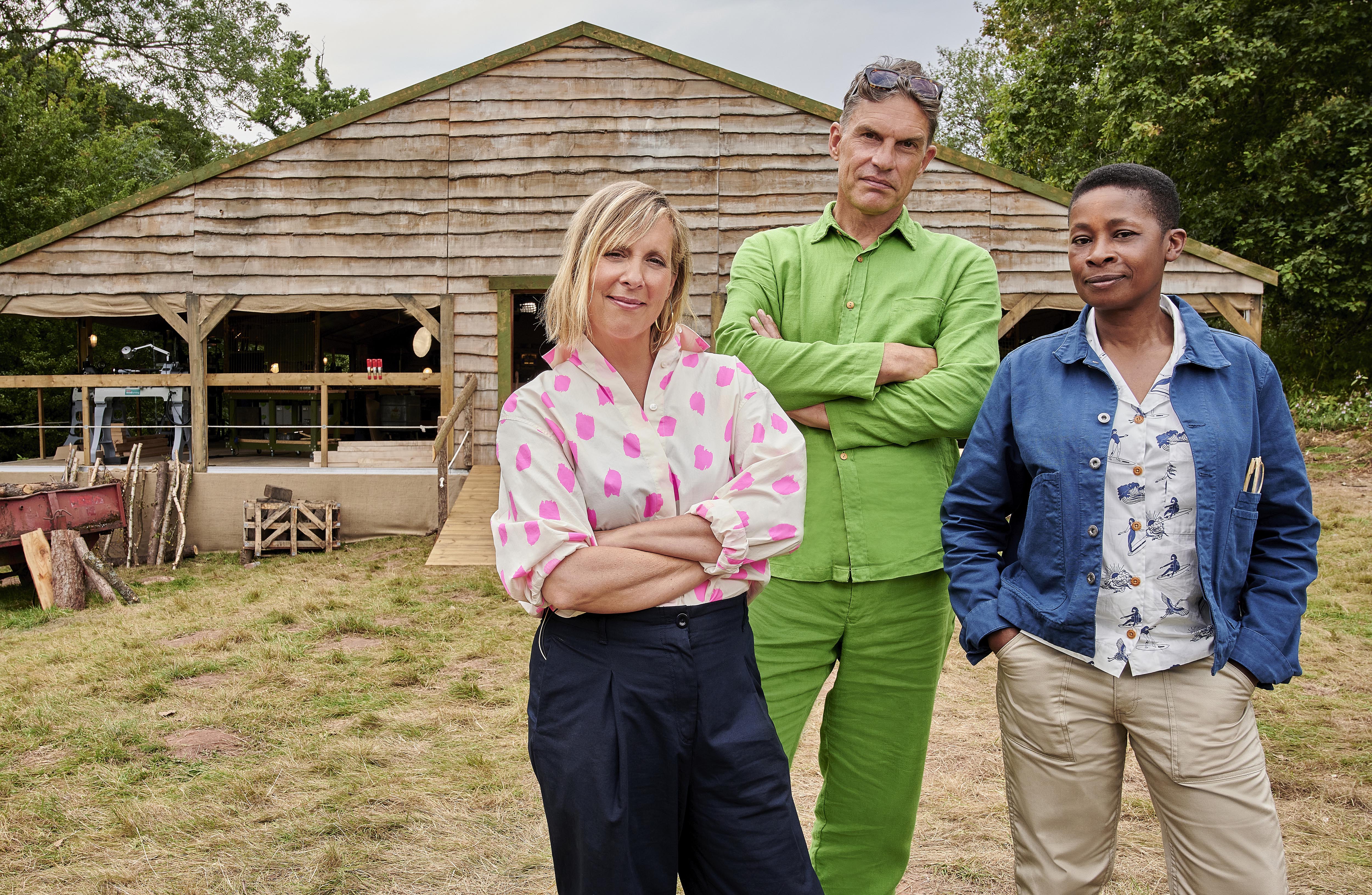 TV tonight Mel Giedroyc with Helen Welch and Alex de Rijke.