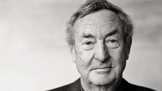 Head shot portrait of Pink Floyd drummer Nick Mason