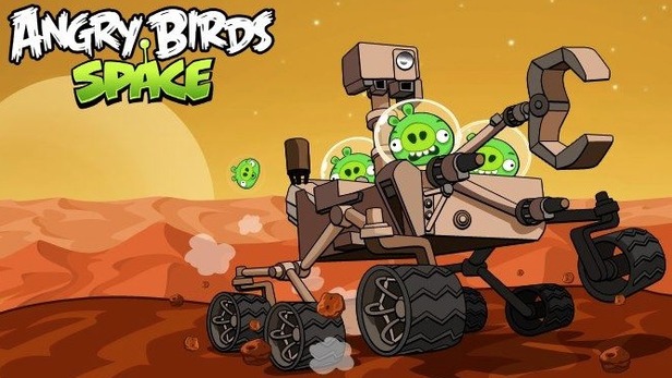 Angry Birds on Mars