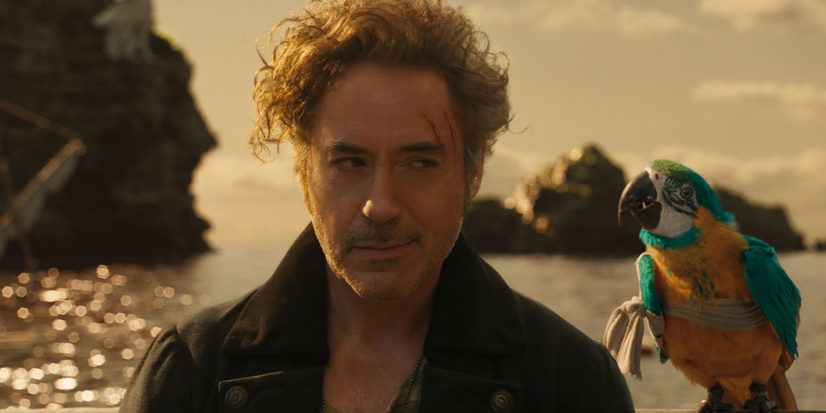 Dolittle Robert Downey Jr. looking slyly to the side