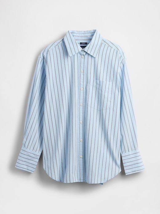 Organic Cotton Poplin Big Shirt