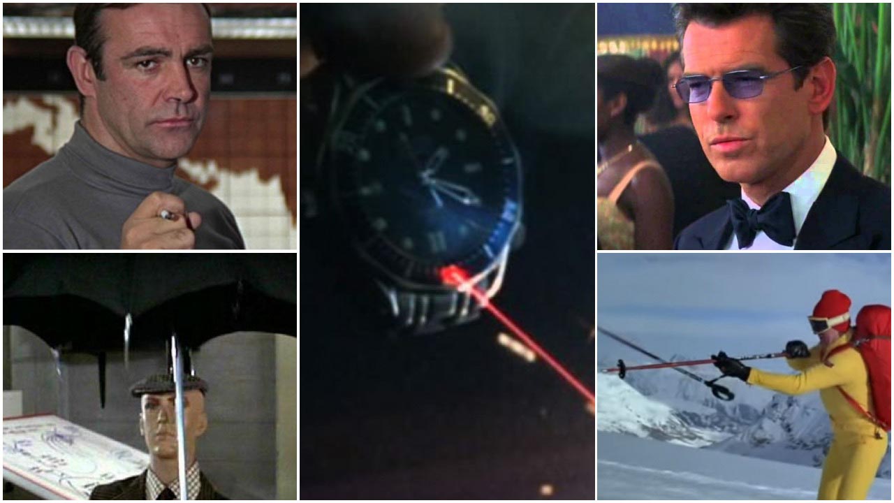 Best Bond Gadgets: from flamethrowing bagpipes to the original smartwatch