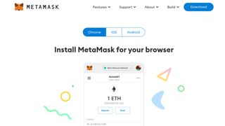 How to make and sell an NFT: screengrab from MetaMask
