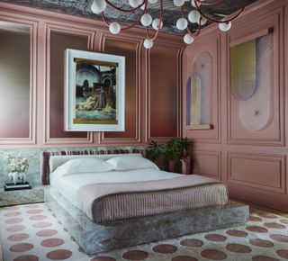 pink bedroom