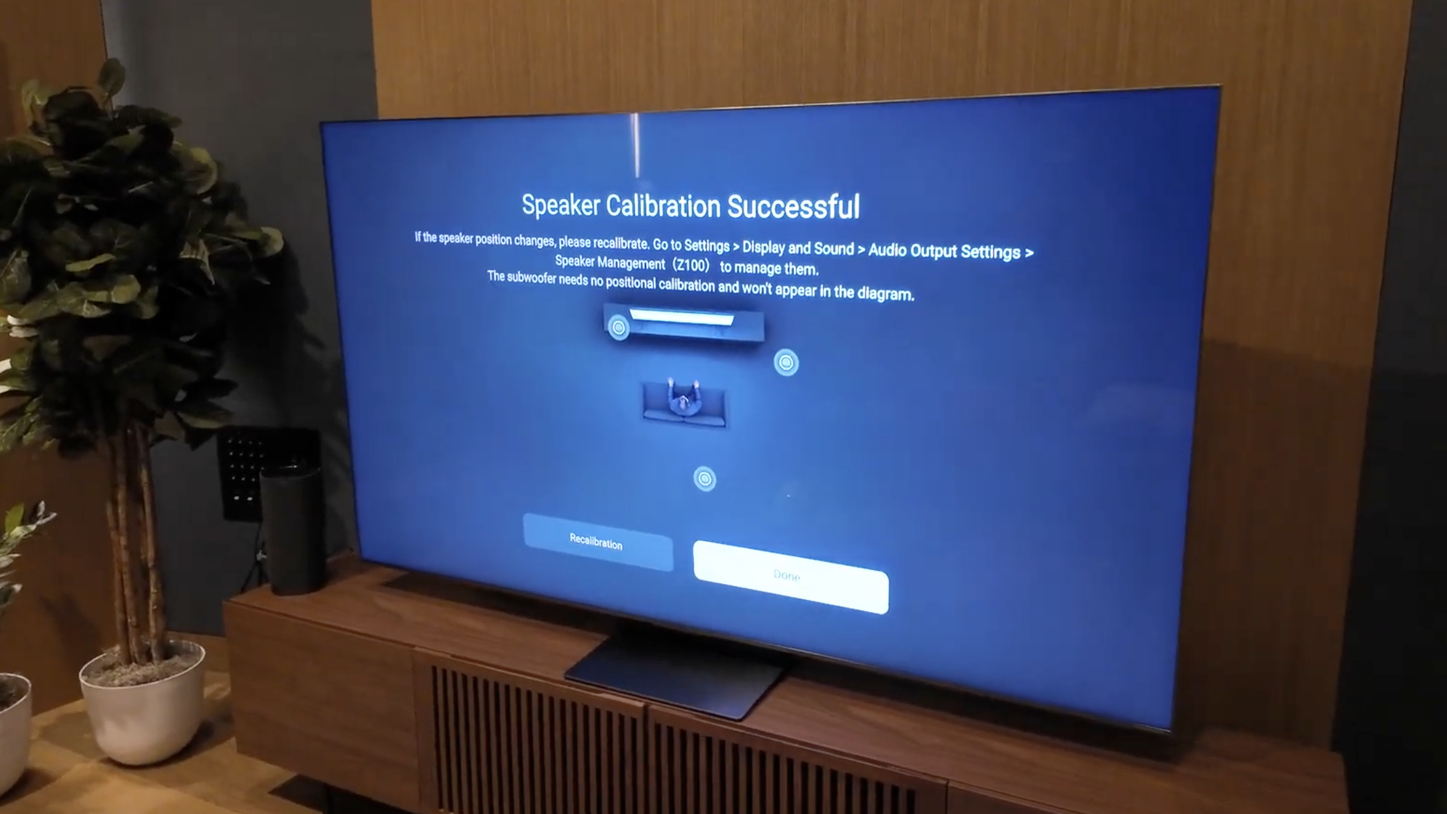 Dolby Atmos FlexConnect setup on TV