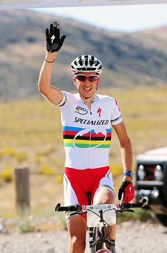 World Champion Christoph Sauser (Specialized)