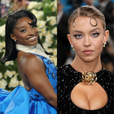 Simone Biles and Sydney Sweeney at the 2025 Met Gala