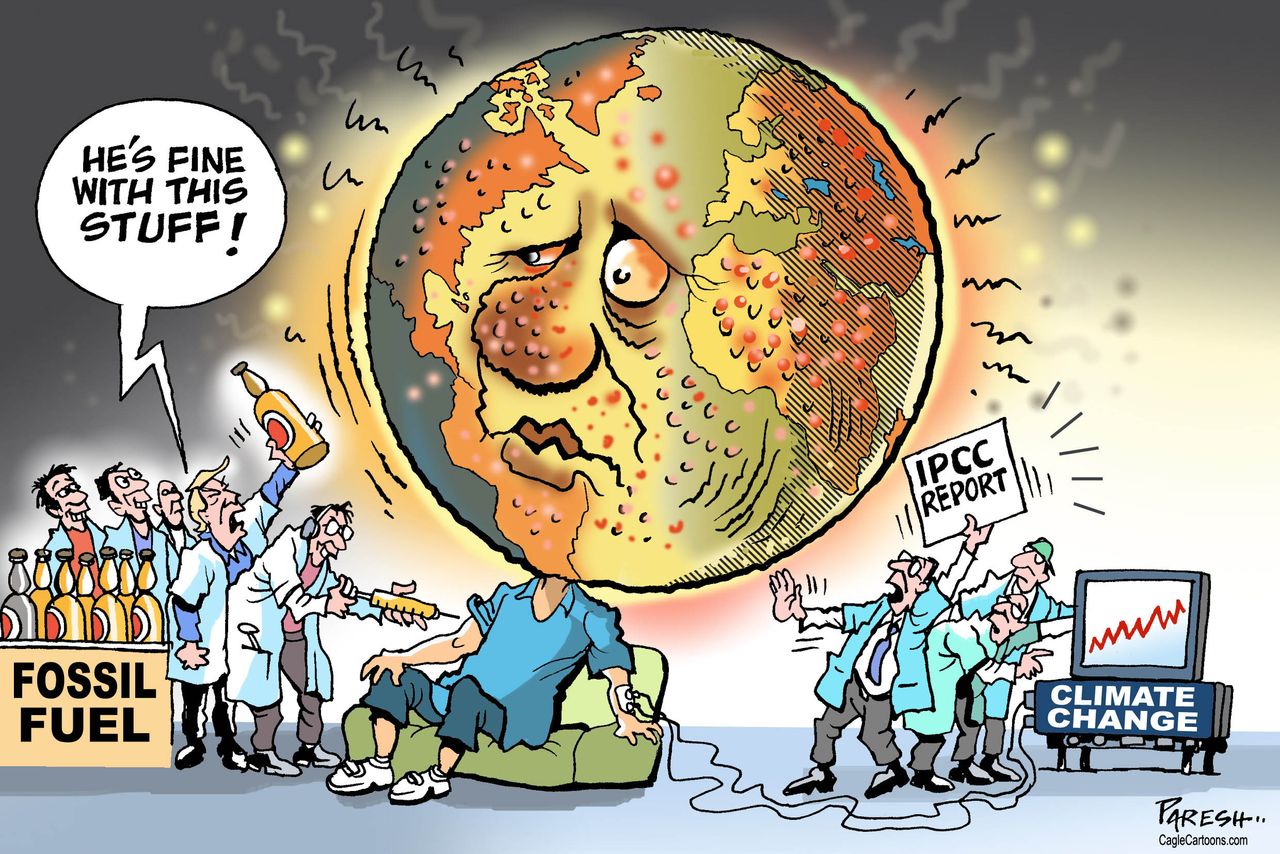 World Hurricanes climate change deniers UN climate report