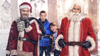 The Heist Before Christmas is a fun festive caper on Sky that stars Timonty Spall and James Nesbitt as two very different Santas.