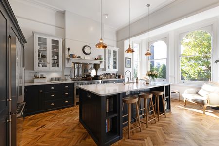 Images of a home in Crystal Palace, used to film the Netflix show Black Doves