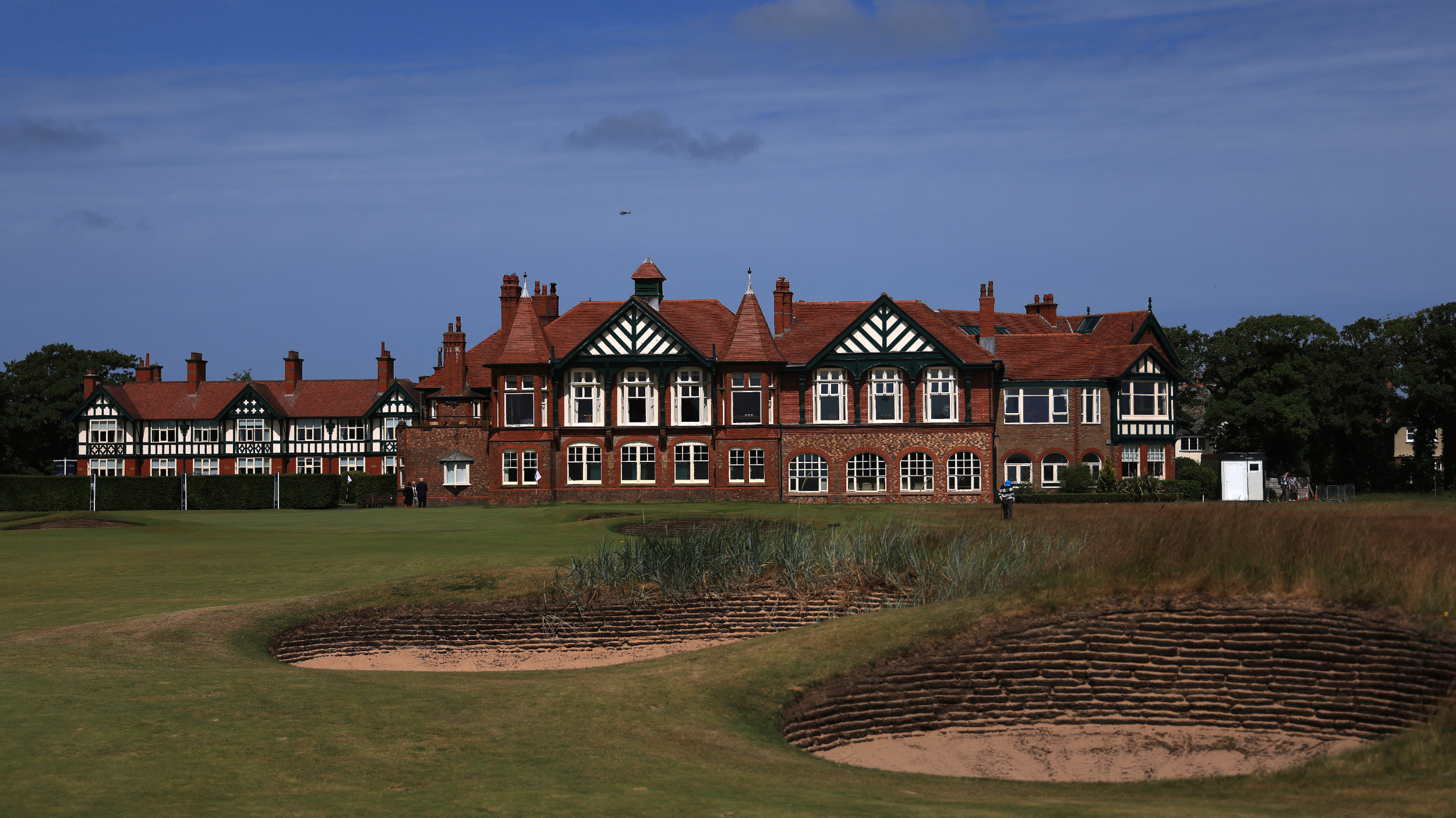 The clubhouse at Royal Lytham & St Annes