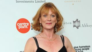samantha bond with a french bob hairstyle