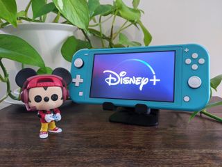 Disney+ on Nintendo Switch Lite