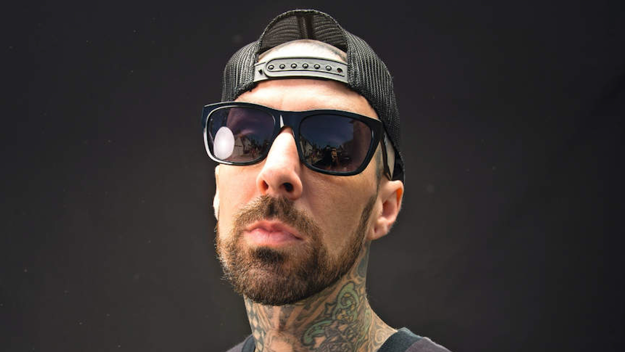 Travis Barker headshot, 2012