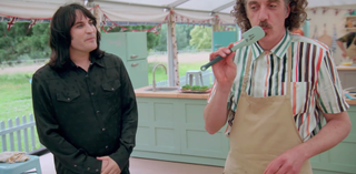 The Great British Bake Off - Giuseppe kissing the spatula