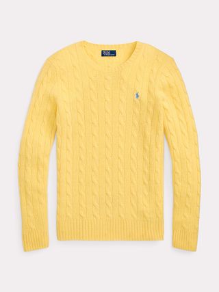 Polo Ralph Lauren, Cable Knit Wool Cashmere Sweater