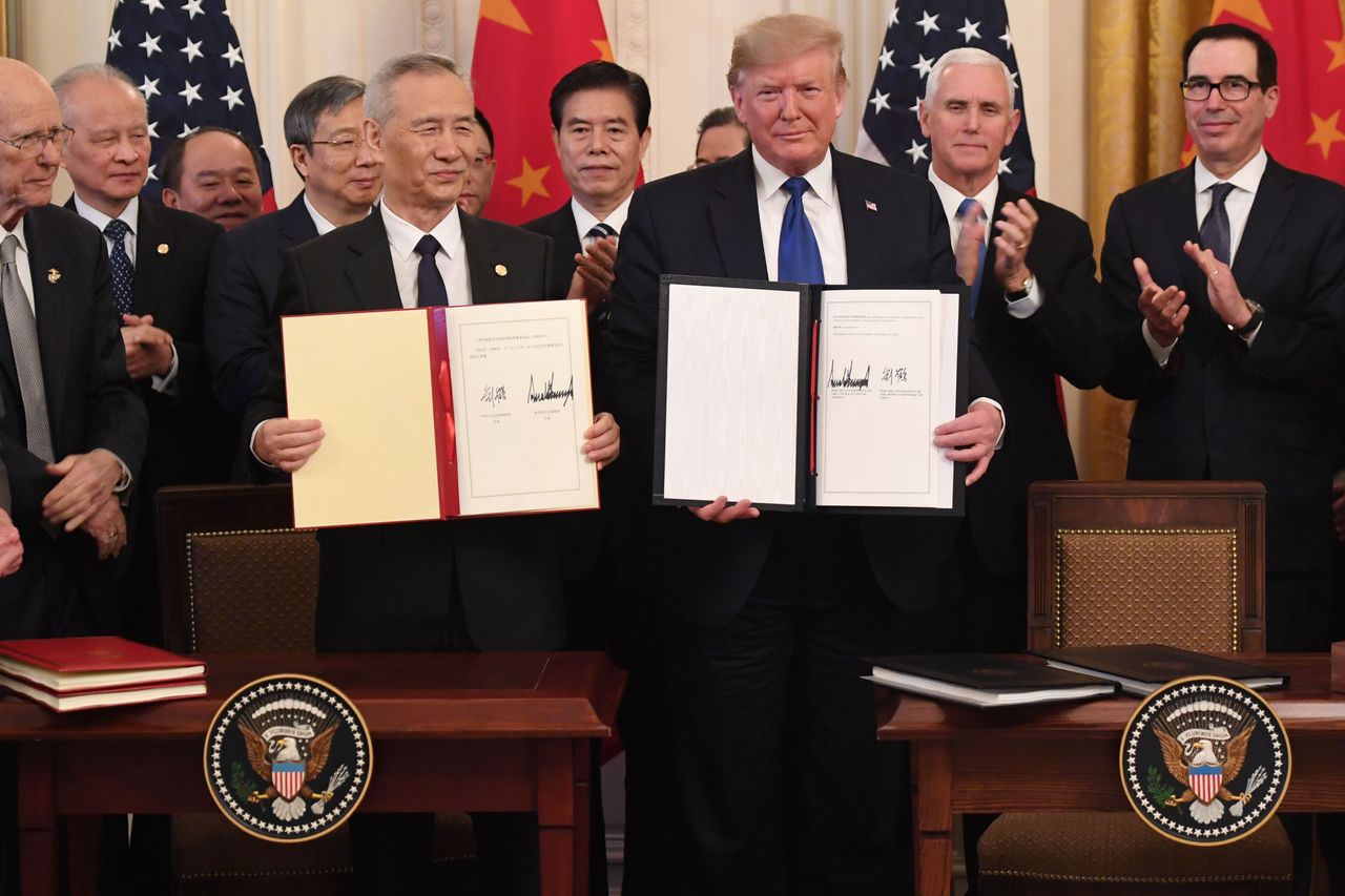 Trump and Liu He