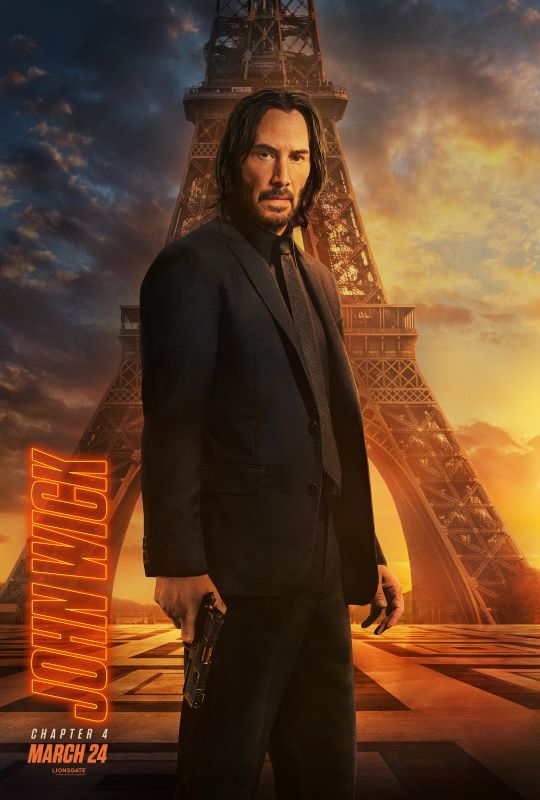 Keanu Reeves in John Wick: Chapter 4