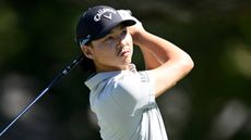 Min Woo Lee takes a shot during the Procore Championship at Silverado