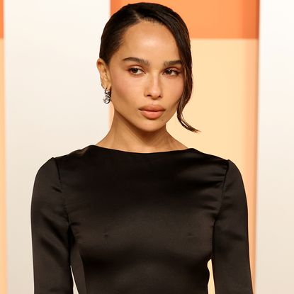 BEVERLY HILLS, CALIFORNIA - MARCH 02: Zo&euml; Kravitz attends the 2025 Vanity Fair Oscar Party Hosted By Radhika Jones at Wallis Annenberg Center for the Performing Arts on March 02, 2025 in Beverly Hills, California. (Photo by Amy Sussman/Getty Images)