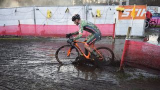 Wet and muddy were the course conditions at Zeven