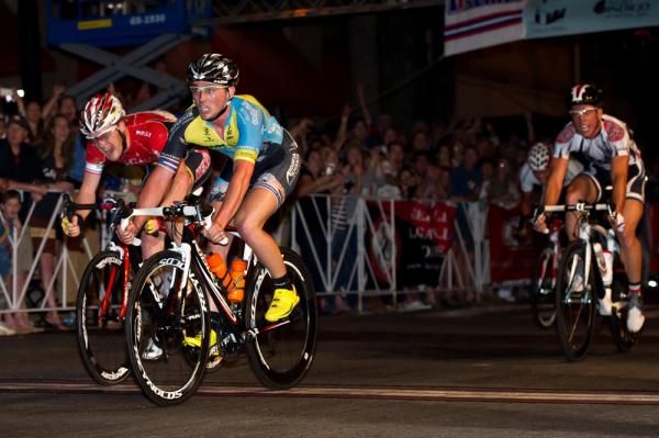 Luke Keough (Team Mountain Khakis-SmartStop) wins the 2012 Terrapin Twilight Criterium