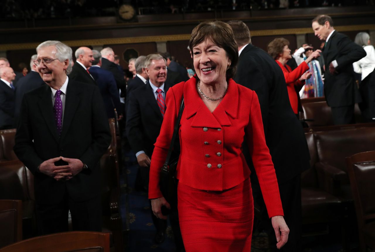 Susan Collins. 